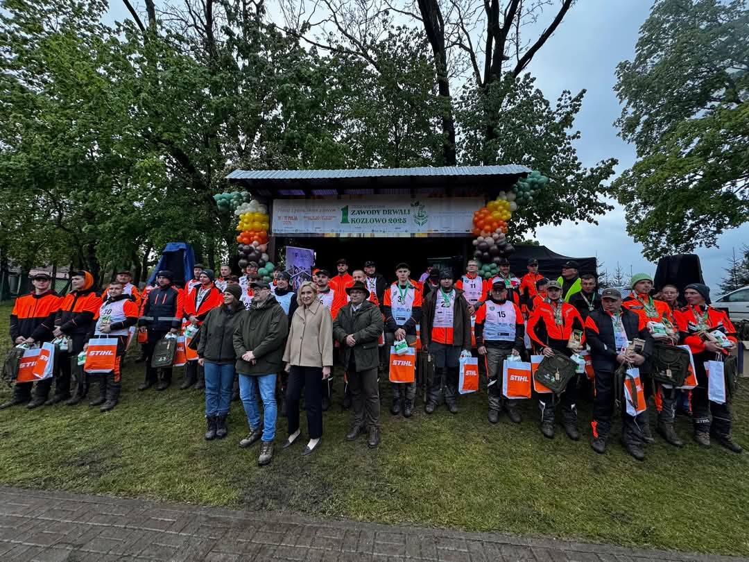 I Ogólnopolskie Zawody Drwali w Kozłowie zakończone